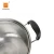 Import Stainless Steel Cookware Sets 16 Pieces Kitchen War Cookware Pots And Pans Set With Clear Glass Lid from China