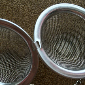 Stainless Steel Material and Coffee & Tea Tools Type Stainless Steel Wire Mesh Ball Tea