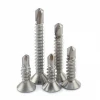 Stainless Steel of 304 Flat Head  Self-Drilling Screws of Good Quality
