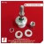 Import Stainless steel wall fitting glass connector bolt countersunk spider routel from China