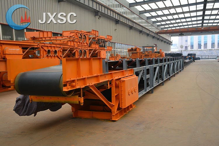 Standard Long Distance PVC Rubber Belt Conveyor Manufacturing Plant Food &amp; Beverage Factory Carbon Steel Energy &amp; Mining 1 YEAR