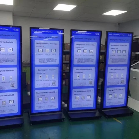 Buy Standing Led Backlight Digital Signage Display Stands, Network ...