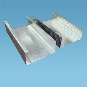 stud and track/ galvanized steel profile / drywall metal partition
