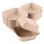 sturdy & heavy duty, grease & spill proof budget friendly boxes,non-toxic & plastic free boxes are safe to store heat & eat
