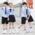 Import Summer Middle Or High School Students  Cotton Color Combination Design School Uniform from China