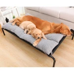 Summer Pet Nest Outdoor Folding Large Dog Golden Retriever Breathable Camp Bed Dog Supplies Mattress Moisture-proof  Bed