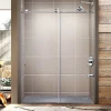 SUNZOOM 10mm frameless high intensity sliding safety shower glass door