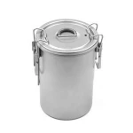 Super Light Cooking Ware  Outdoor Camping Titanium Cooking Pot Ultralight Cookware Set