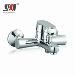 Superior customer care good price brass wall mounted shower bathtub bath sanitary ware suite