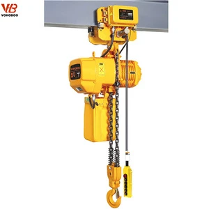 Suspended type single phase electric chain hoist 1ton 2 ton 3 ton wholesale price