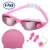 Import swim goggles swim cap nose clip and earplug sets for adult from China
