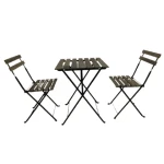 Table Chair Set Good Price Weather Outdoor Furniture Metal Chair Customized Color Traditional Style Vietnam Manufacturer