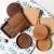 Import Table Decoration &amp; Accessories factory price oem laser logo handmade black walnut wooden coaster from China