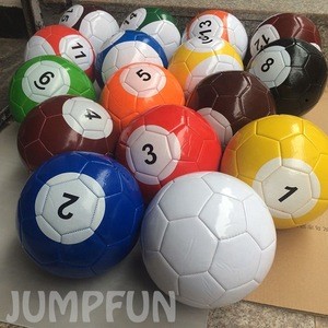 Table tennis football games 16pcs billiards sooocer balls for sale inflatable snooker soccers funny toys