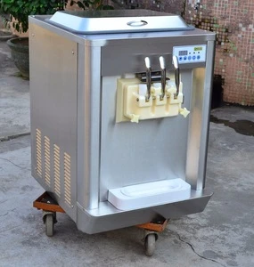 table top 3flavors soft ice cream machine with factory price