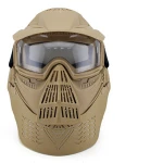 Tactical Outdoor Lens Mask Full Face Breathable CS Hunting Military Army Airsoft Protection Masks Paintball Accessories