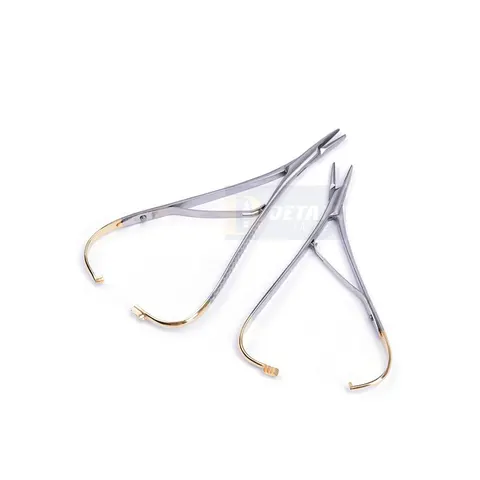 Premium Instruments Mathieu Needle Holder – Dental Surgical Forceps – Stainless Steel, Silver, Mayo Style