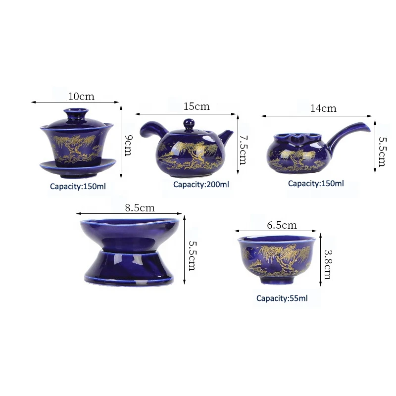 Tea Cup Sets Factory High Quality Custom Water Tea Cup Sets