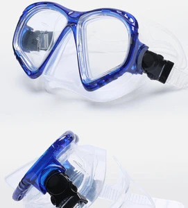 Tempered Glass Snorkeling set Full Dry Diving Set Waterproof Swimming snorkel for Adult