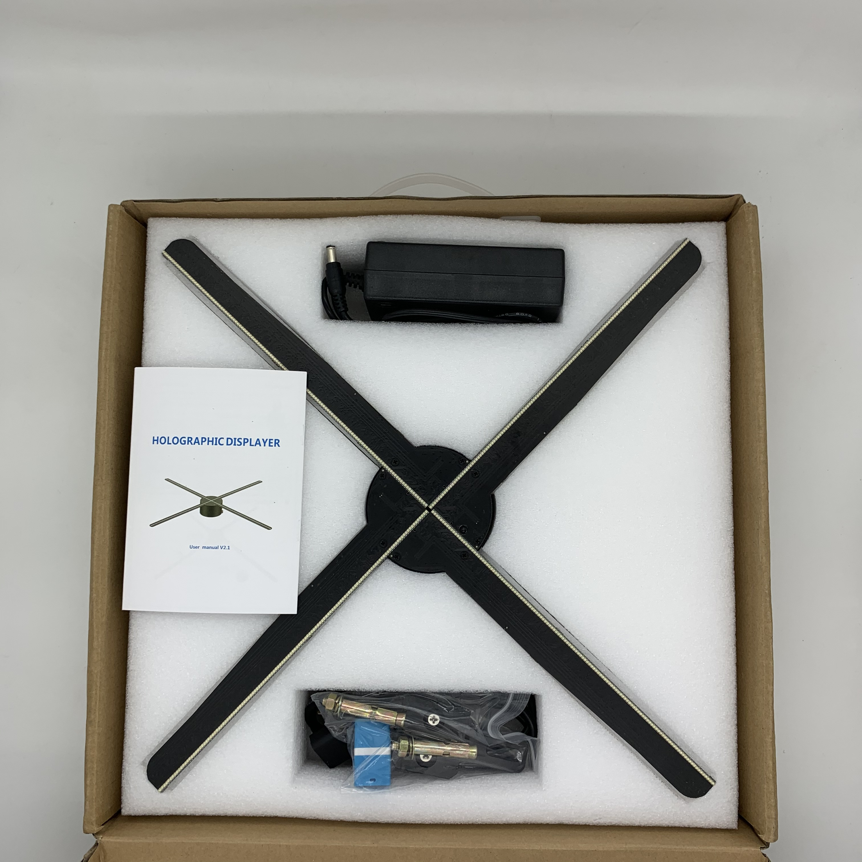 Buy Terminal 3d Hologram Advertising Fan Player Indoor Led Fan ...