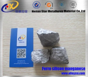 The material of high quality Ferro silicon manganese silicon ingot manufacturers