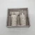 Import Toothbrush Tumbler Soap Dish Accessories Texture Ceramic Bathroom Set from China