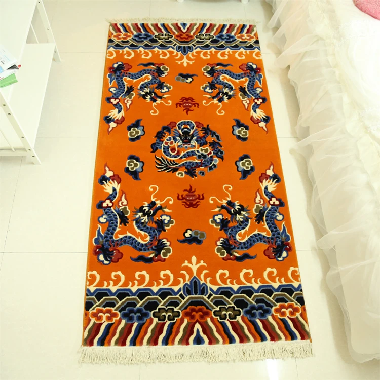 Top sale wool mat  tibetan design  Fashion design carpets and rugs