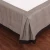 Import Townzi  hotel Wholesale 100% polyester satin fabric  king and queen size hotel bed skirt from China