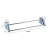 Import Trending 2020 Wholesale Double Towel rail Bathroom Suction Cup Towel Rack from China