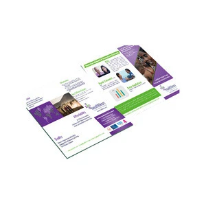 Tri-Fold flyer/brochure/booklet/leaflet printing service