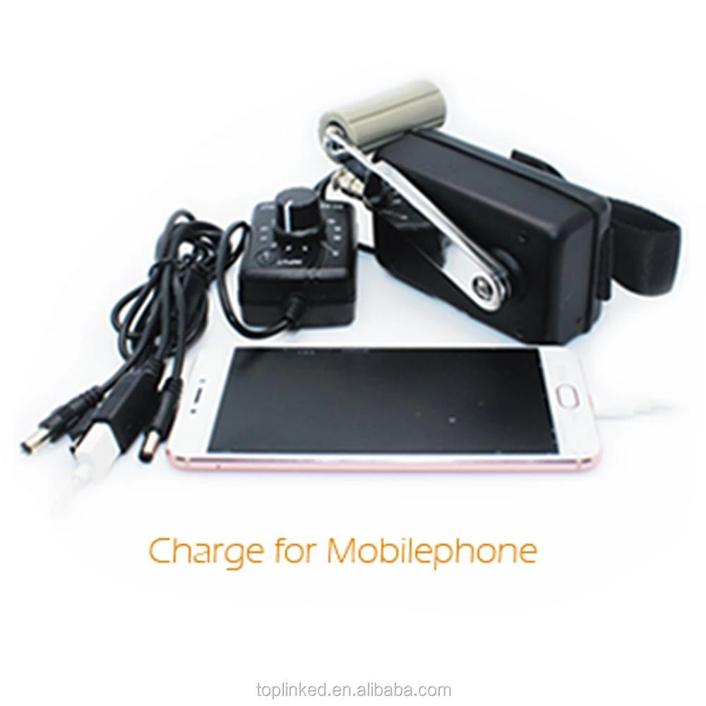 Tuopuke new arrival High efficiency 30W 0-28V hand crank power generator