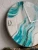 Import "Turquoise Resin Wall Clock - Modern Epoxy Art for Home Decor, Perfect Anniversary Gift for Parents by SmarkExports" from China