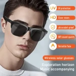 TWS Smart Glasses Wireless Bluetooth 5.3 Calling Sunglasses Sport HD Audio Hands-Free Music Anti-Blue Eyeglasses Outdoor F06