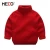 Import Unisex Baby Head Turtleneck Sweater Cotton Solid Color Sweater from China
