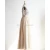 Import V Neck Silver Sequin Champagne Chiffon Long Bridesmaid Dress Wedding Party Dress from China