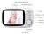 VB603 baby monitor 2.4GHz 3.2inch LCD Display Wireless Babyfoon Camera with Night Vision PK VB601 SP880