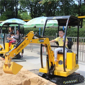 vekain Outdoor playground outside kid play kids mini electric excavator