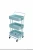 Import Victory factory price 3-Tier Movable Organizer Kitchen Home Storage Rack Utility Rolling Trolley Cart 3-Tier Rolling Cart from China
