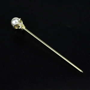 Vintage Pearl & Rhinestone Jewelred Hair Stick Best gift for Mother