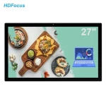 Wall Mount Touch Screen 27inch Android Wall Mounted LCD Touch Screen Monitor Information Kiosk