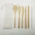 Import WanuoCraftHot Sell Bamboo Cutlery Set Biodegradable Bamboo Flatware Set from China