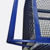Warehouse folding rolling metal wire promotional storage cage trolley