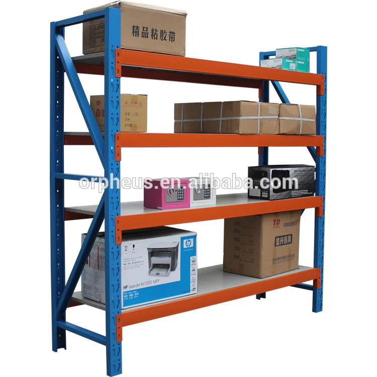 Warehouse Furniture Pallet Rack Shelf Storage Goods 4 Tier Heavy Duty Shelving