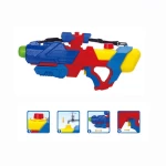 Water gun toy big capacity modern design long distance shoot summer toys children outdoor pool party cool colorful straps