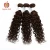 Import water wave human hair 10A unprocessed virgin cuticle aligned hair raw indian human hair weave bundles dark brown/natural color from China