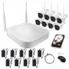 Waterproof 8 channel home security nvr kit system wireless wifi camera de surveillance cctv system