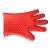 Import Wavy Shape Pattern Silicone BBQ Cooking Glove Kitchen Oven Mitts from China