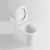 Import White ivory color s trap one piece closet sanitary wares ceramic bathroom toilet set from China