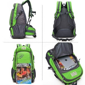 Wholesale 35l sports outdoor waterproof backpack , light weight travel school bagpack