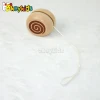 wholesale baby wooden yo yo toy, fashion kids wood yoyo with high quality W01B013